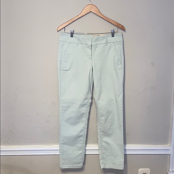 LOFT Pants - Loft Marisa skinny pants Green Sz 4